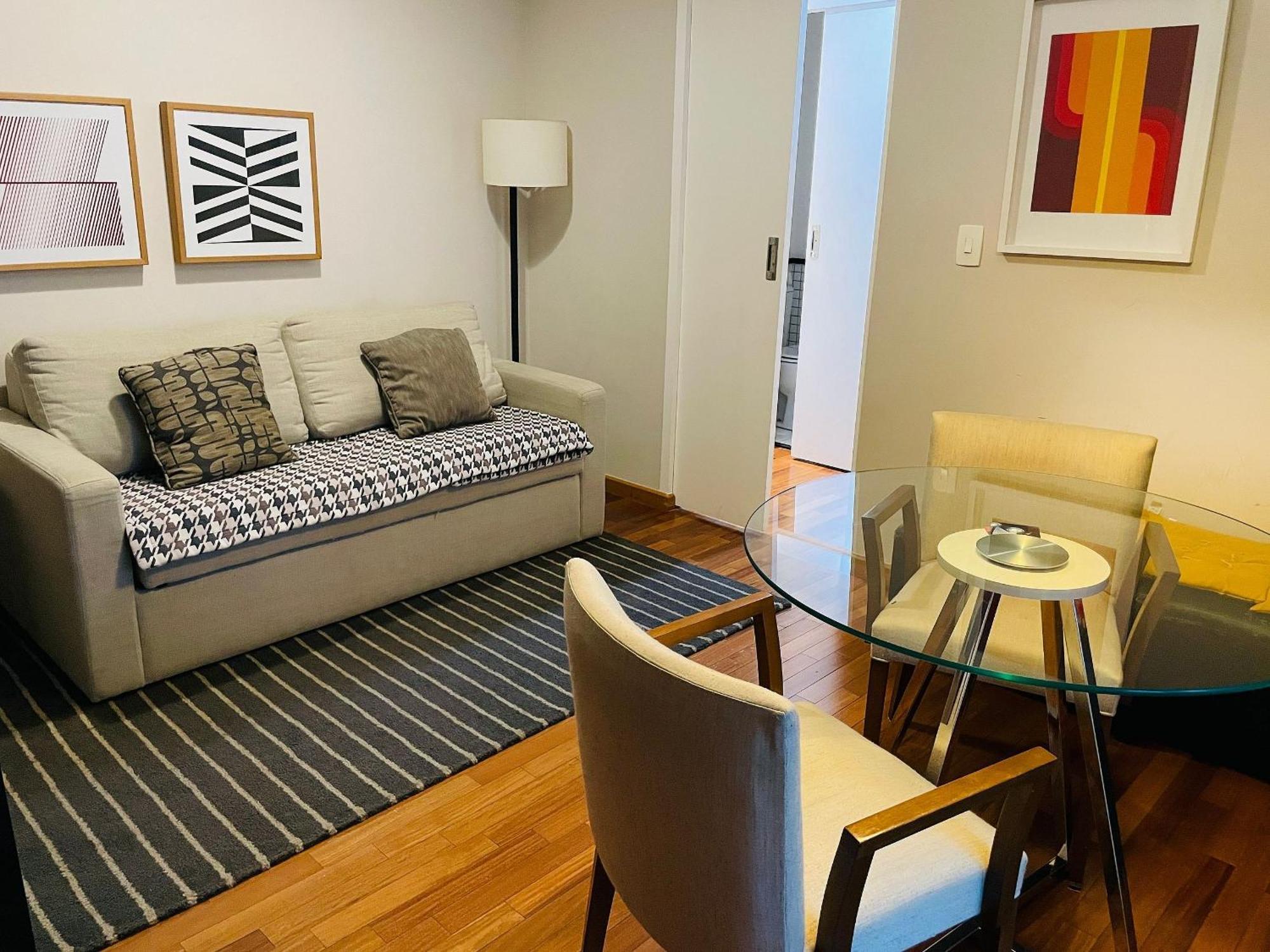 Morada Estanconfor Berrini - Flat Em Hotel Premium No Brooklin Σάο Πάολο Εξωτερικό φωτογραφία